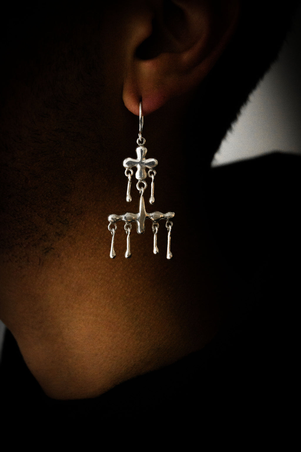Cross earrings