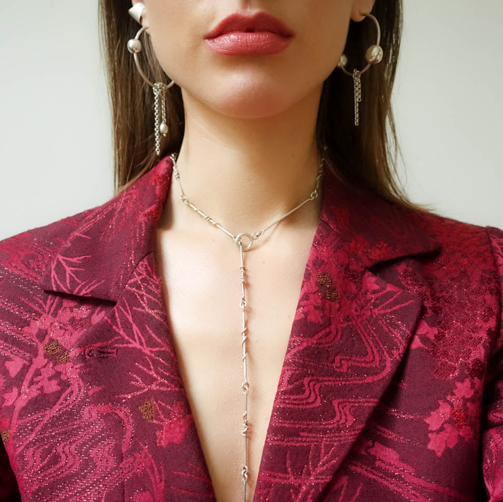 Fence necklace